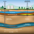 Vergleich Fracking - konventionelle Erdgasgewinnung