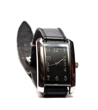 Rectangular Wristwatch Isolated On White Background