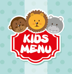 Sticker - kids menu