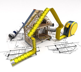 Aufkleber - Construction structure