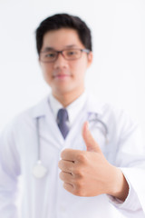 Doctor with stethoscope