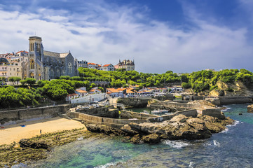 Canvas Print - Kathedrale von Biarritz