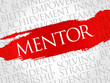 © dizain - Mentor word cloud, business concept