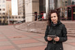 © nik40fox - Young woman with Tablet reading