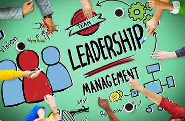 Wall Mural - Leadership Leader Management Authority Director Concept