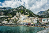 Fototapeta Tęcza - Amalfi panorama