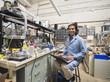 © Erik Isakson/Blend Images - Indian scientist working in laboratory