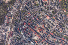 Aerial View Of Swidnica City