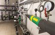 © sergeypankov - Water pressure transducers, thermometers, pipe