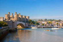  Conwy Castle In Wales, United Kingdom, Series Of Walesh Castles