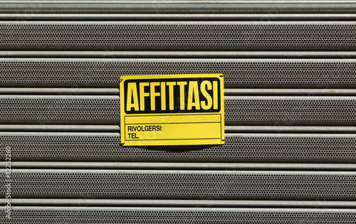 SCARICARE CARTELLO AFFITTASI DA