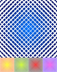 Aufkleber - Abstract lattice, grid or mesh vector
