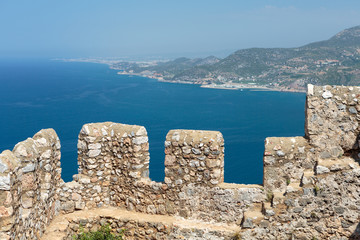 Castle of Alanya. Turkey