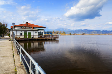 Wall Mural - torre del lago view