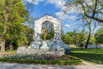 Vienna in the spring sunny day, Austria