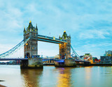 Fototapeta Sypialnia - Tower bridge in London, Great Britain