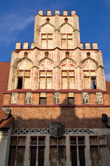 Sticker - Medieval town hall in Sroda Slaska, Poland