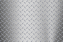 Background Of Metal Diamond Plate