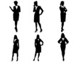 © ashva73 - Four businesswoman silhouettes