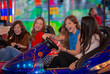 © godfer - carnival bumper ride group of teens