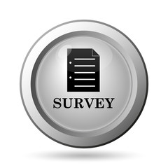 Canvas Print - Survey icon