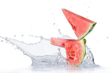 Fresh Water Melon With Splash