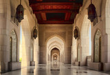 Fototapeta Sypialnia - Sultan Qaboos Grand Mosque in Muscat, Oman