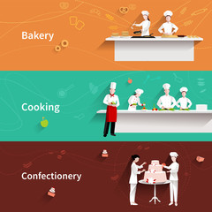 Poster - Cooking Horizontal Banners