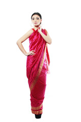 Wall Mural - girl in sari