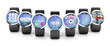 © magraphics - Group of smart watches