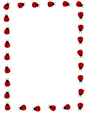 Ladybug Frame/ Border
