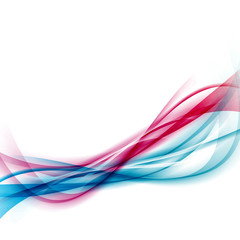 Canvas Print - Modern swoosh abstract smooth hi-tech line