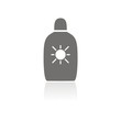 Icono crema solar FB reflejo