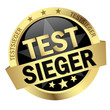 button with text Testsieger
