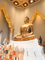 Golden buddha at Wat Traimit