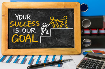 Wall Mural - your success is our goal