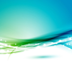 Wall Mural - Modern glittering smooth speed swoosh background