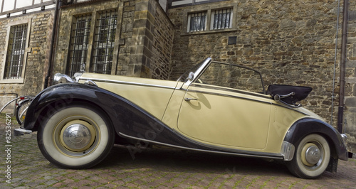 Obraz w ramie Mercedes Oldtimer Cabrio