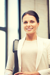 Poster - happy and smiling woman