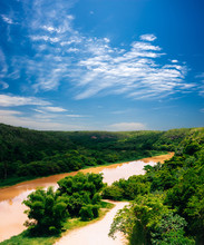 Tropical River Chavon In Dominican Republic