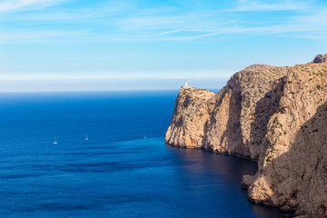 Majorca Formentor Cape Lighthouse in Mallorca