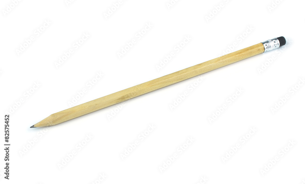 Pencil isolated on white background