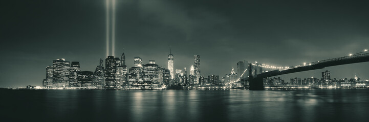 Fototapete - New York City night