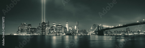 Fototapeta na wymiar New York City night