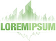 Emerald city green logo design