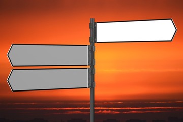 Canvas Print - Signpost concept