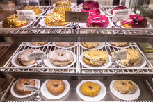 Assorted Doughnuts At NYC Gavsevoort Market