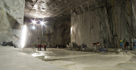 Marble quarry