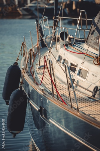 Naklejka na kafelki Equipment of yachts and sailing ships