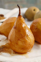 Sticker - Pears with cinnamon